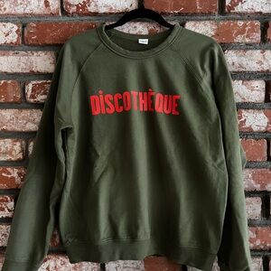 Clare V Olive Green Sweatshirt